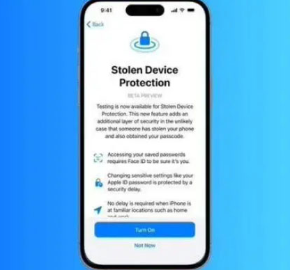 鄂州苹果授权维修店分享被盗设备保护功能开启方法